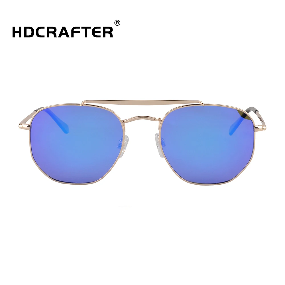 

HDCRAFTER high-end 1.1 polarized stainless steel glasses frame UV400 wholesaler OEM customize logo hot sales sunglasses 2021, 3 colors