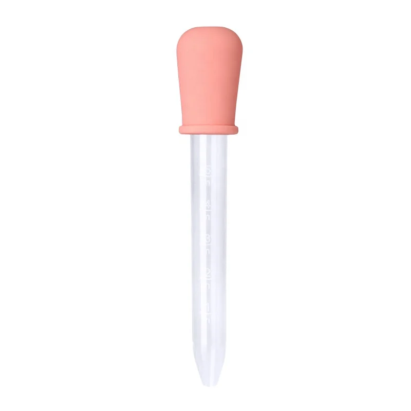 

Eco-friendly 5ml Liquid Food Grade Silicone Tube Silicone Baby Medicine Dropper