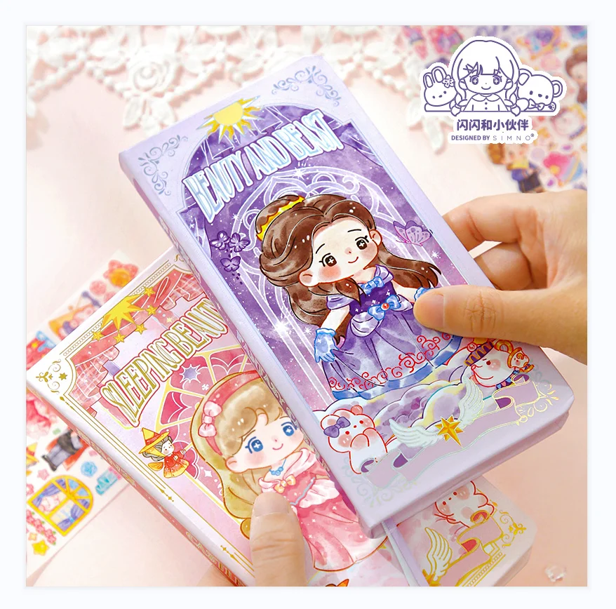 

112 Page Pink Purple Girls Gift Cute Beautiful Journal Hardcover Cute Notebook Diary