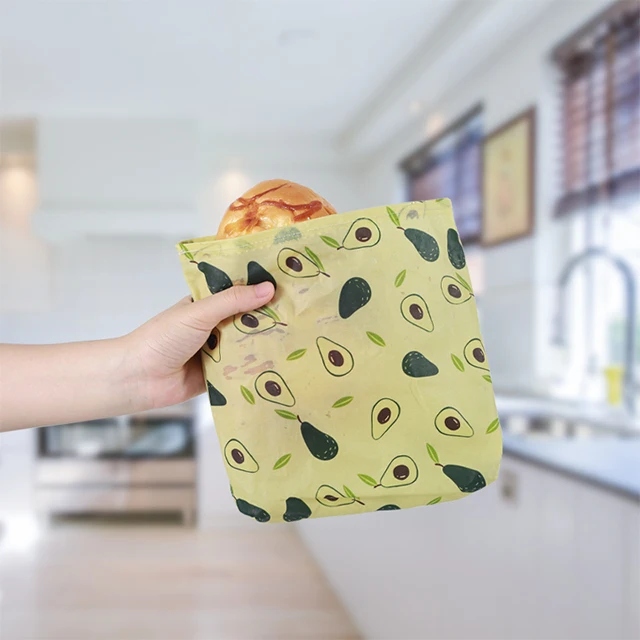 
best price cotton fabric all-natural snack paoer universal beeswax preservation bag pouch suppliers 