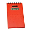 8 Digits Touch Screen Note Book With Solar Calculator