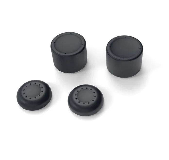 

For PS5 / PS4 Joystick 4 In 1 Thumb Stick Cover ThumbStick Heightening Button, Black