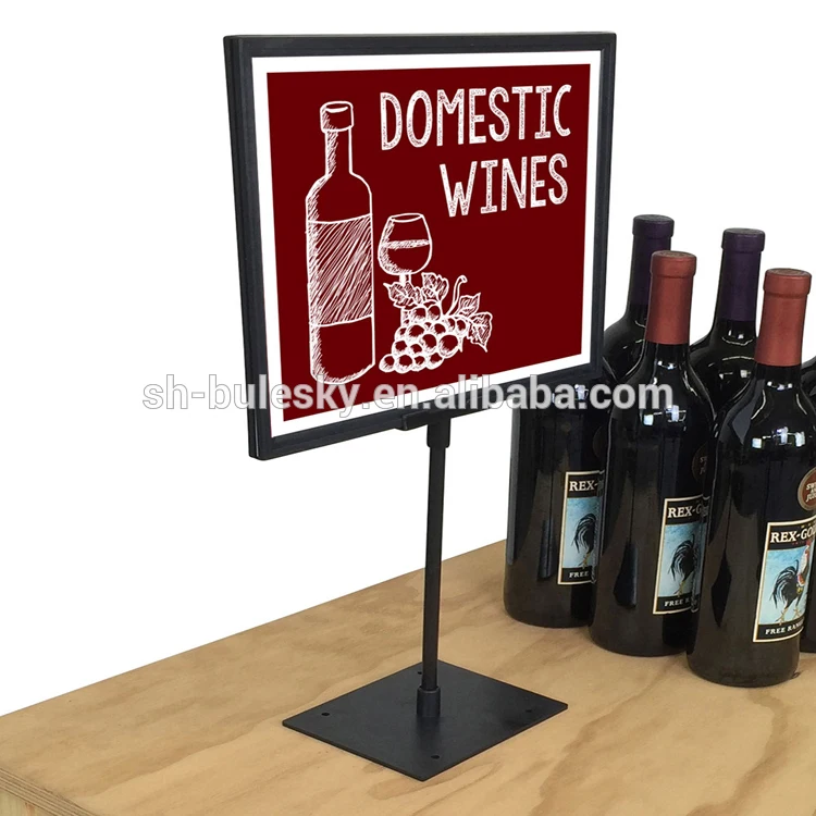 Wholesale Double Sided Table Top Stands Sign Holder Buy Table Top Sign Holders,Standing A4 A5