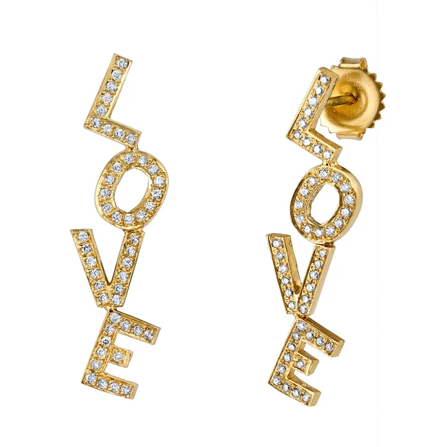 

Gemnel 925 silver price per gram love heart letter stud earrings 2023