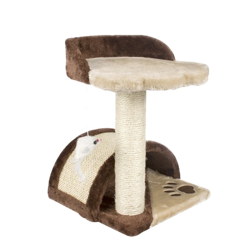 

Wholesale High Quality Coconut Tree Cat Scratching Post Cat Climbing Frame Sisal Cat Scratching Board