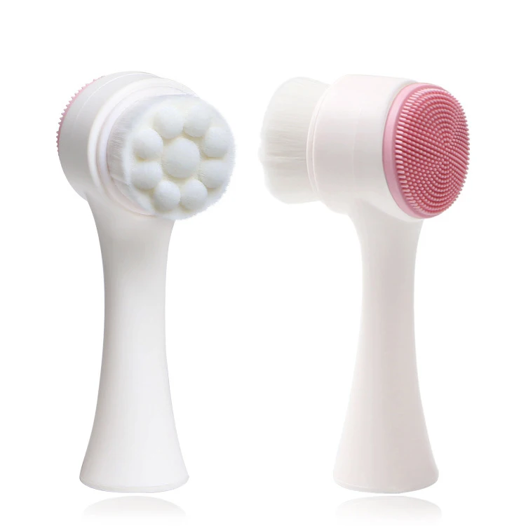 

cosmetics makeup Wholesale Comfortable useful deep clean silicone facial cleansing brush face wash brush facial brush