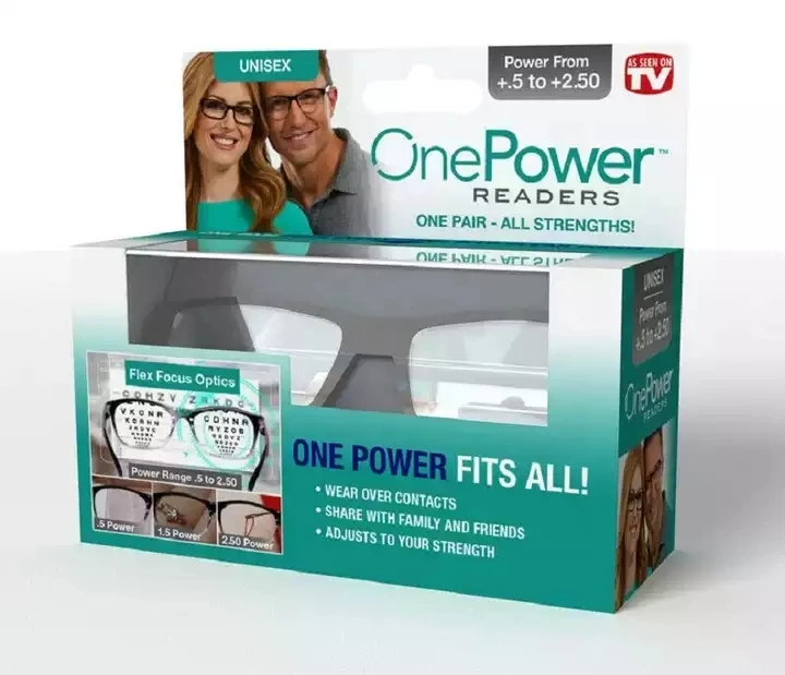 

As Seen On TV Cheap Prices Old People Use Slim Plastic Frame Progressive Multifocal One Power Readers Glasses