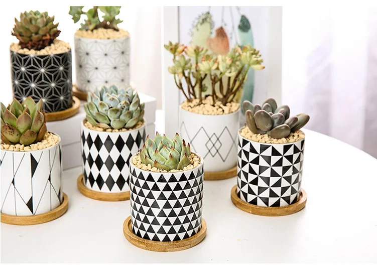 Custom Design Cheap Wholesale Ceramic Indoor Plant Pots Buy