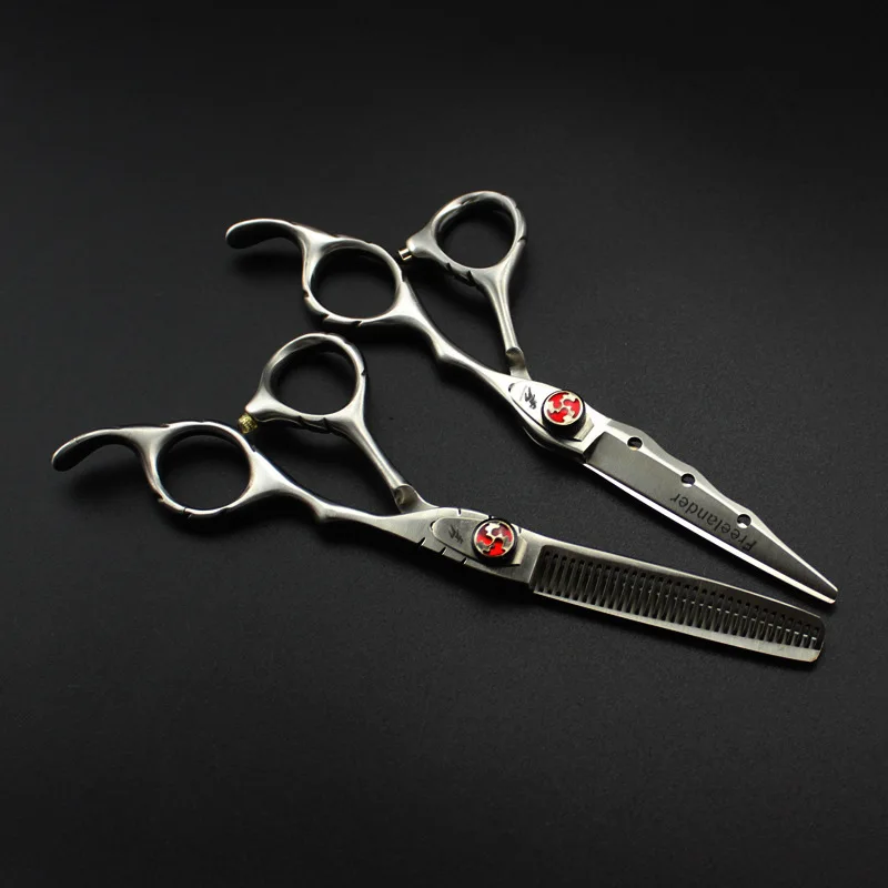 

6.0 inch Freelander matte hairdresser scissors haircut flat bangs scissors