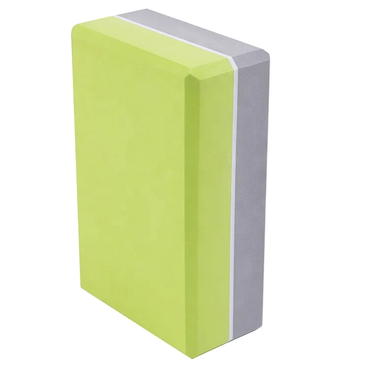 

120g EVA High Density Waterproof Eco-friendly yoga block and strap set