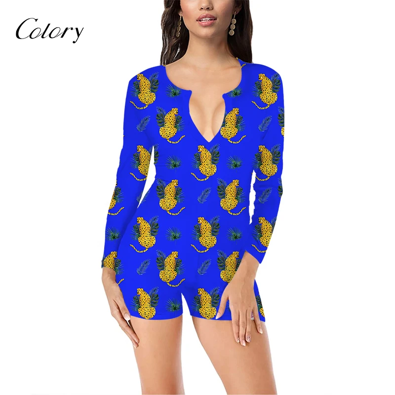 

Colory Pajama Set Women First Birthday Cartoon Animated Clothing, Picture shows