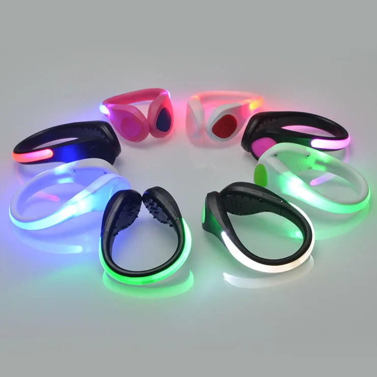 

Night Running led shoe clip, Red / yellow / blue /green /orange/pink /multicolor