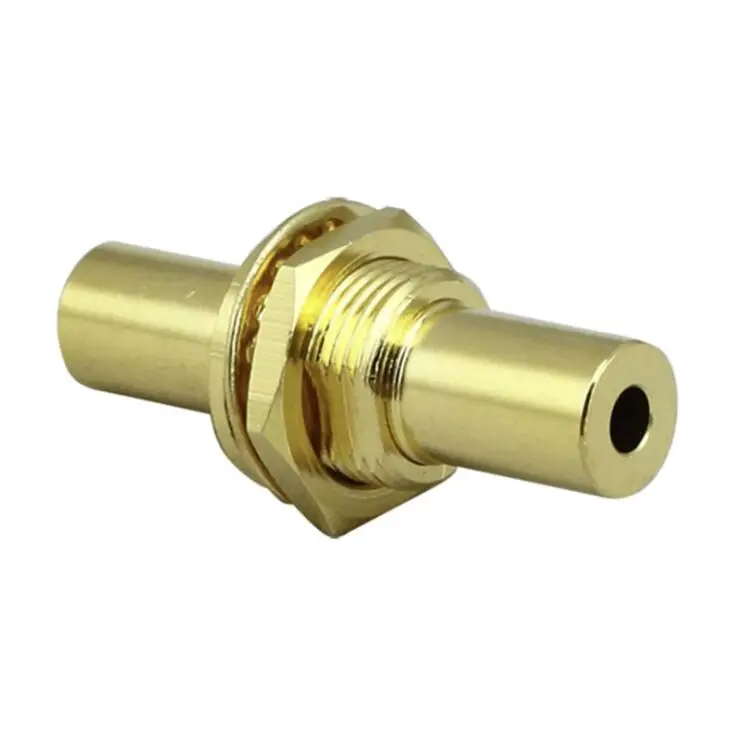 

Straight Dual 3.5mm Stereo Jack Socket Gold Plated High Quality 3.5mm Female to Female Jack Stereo Audio Adapter