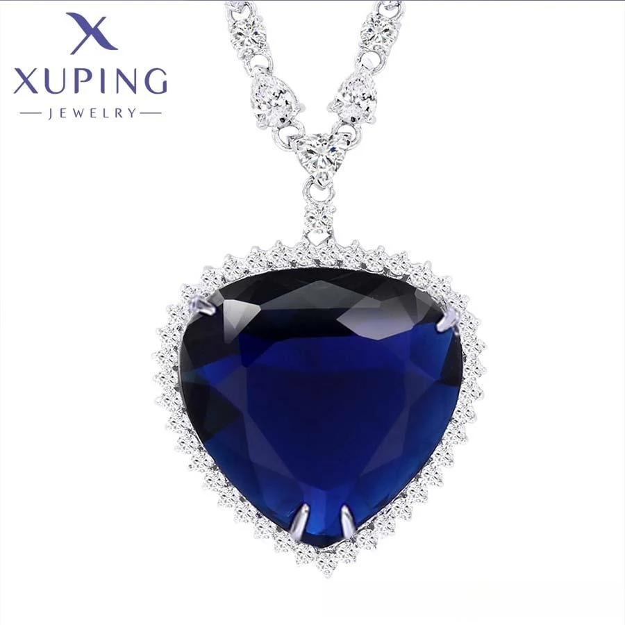 

A00913855 xuping jewelry Hot sale ocean star necklace platinum plated gold color luxury elegant women fine jewelry necklace