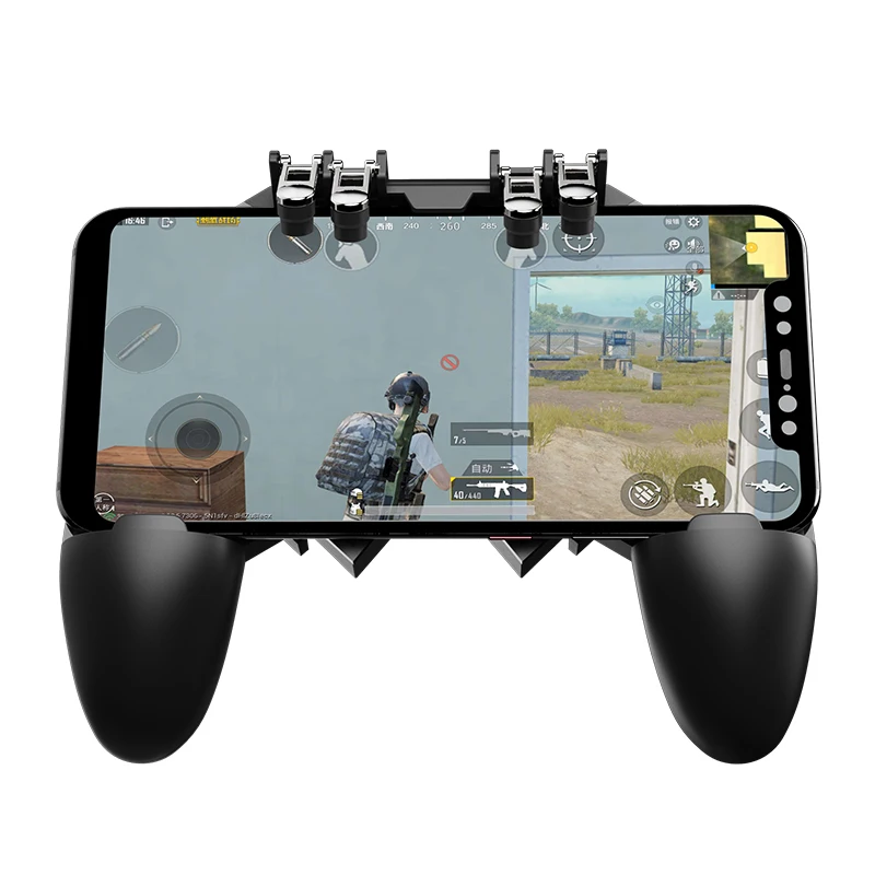 MEMO AK66 Six Finger Gamepad for Mobile for Pubg and Fortnite Games