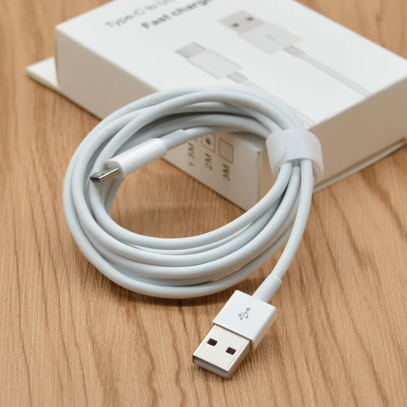 

Free sample Manufacturer price type-C Android wire 1m 2m 3m data line phones Fast charger usb cable, White\oem