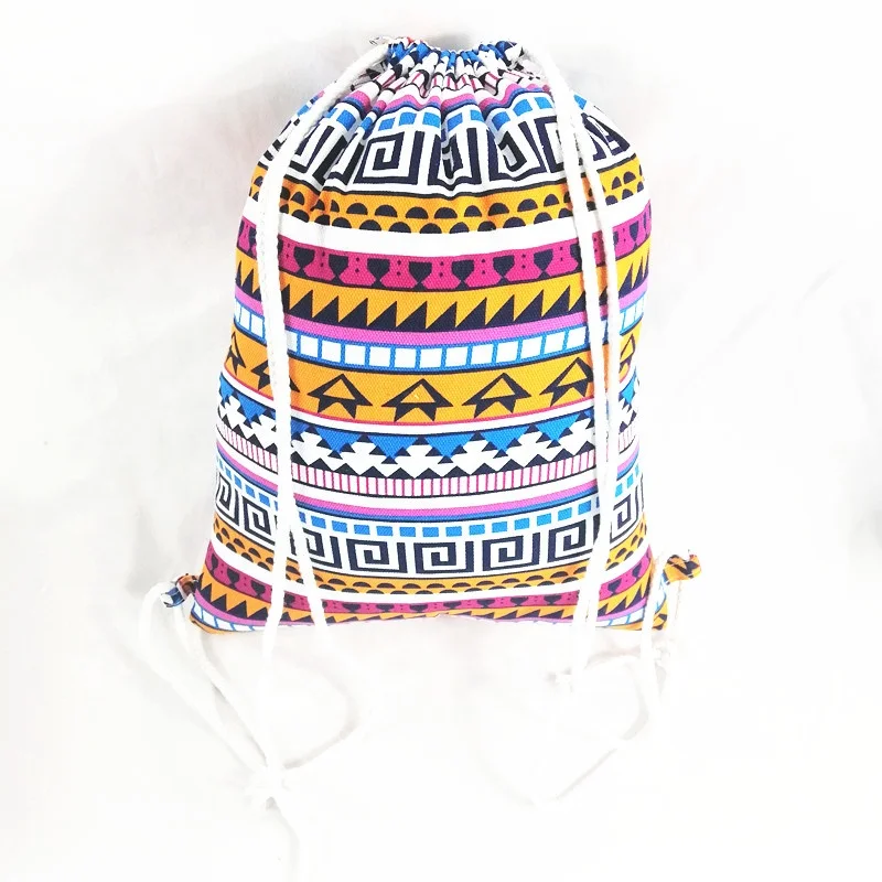 

Pattern Heavy-duty China Manufacture Drawstring Backpack For Travel