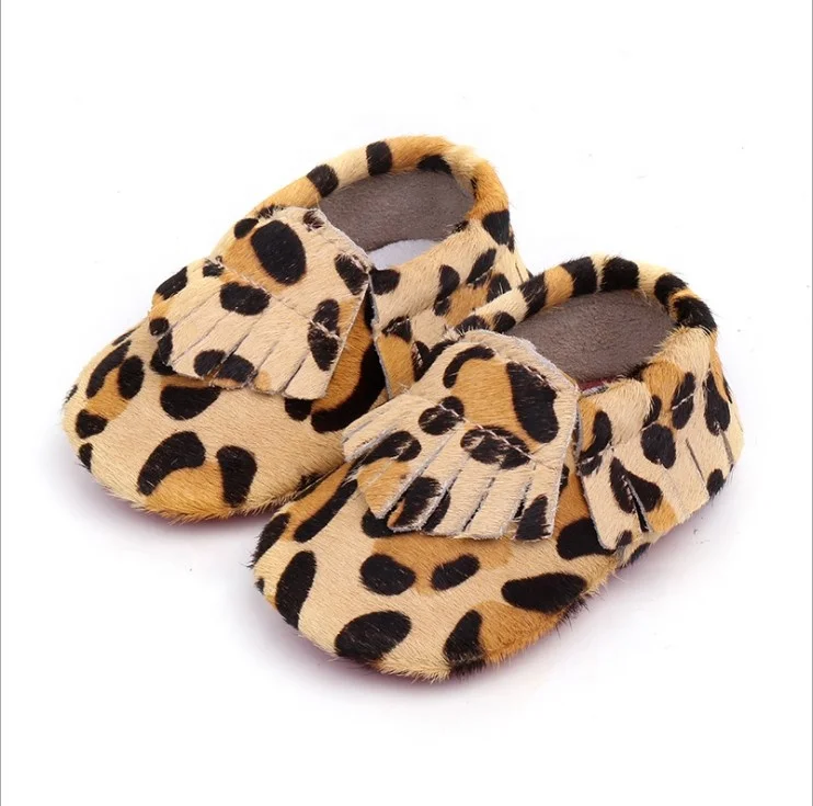 

High Quality Wholesale Leopard Printed Soft Mocassion Infant Sneakers Shoes, Same as pics