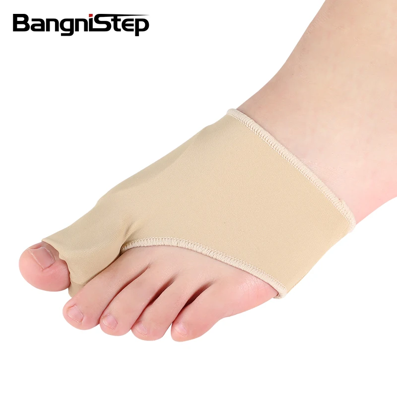 

Natural Silicone Thumb Protector corrector de juanetes Halux Valgus Toe Bunion Sleeves For Foot
