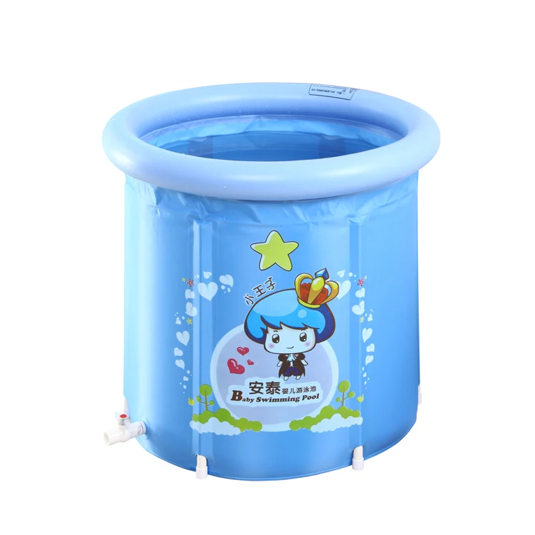 

Plastic Baby Folding Bathtub inflatable Baby Bathtub Hot tub, Print