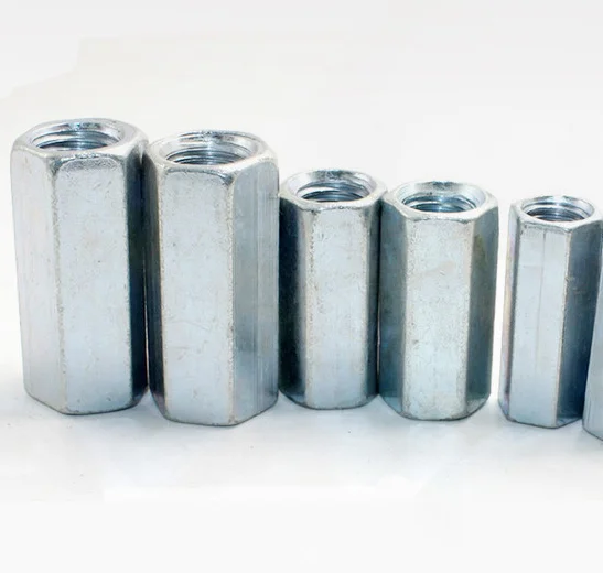 碳钢din 6334 长六角螺母