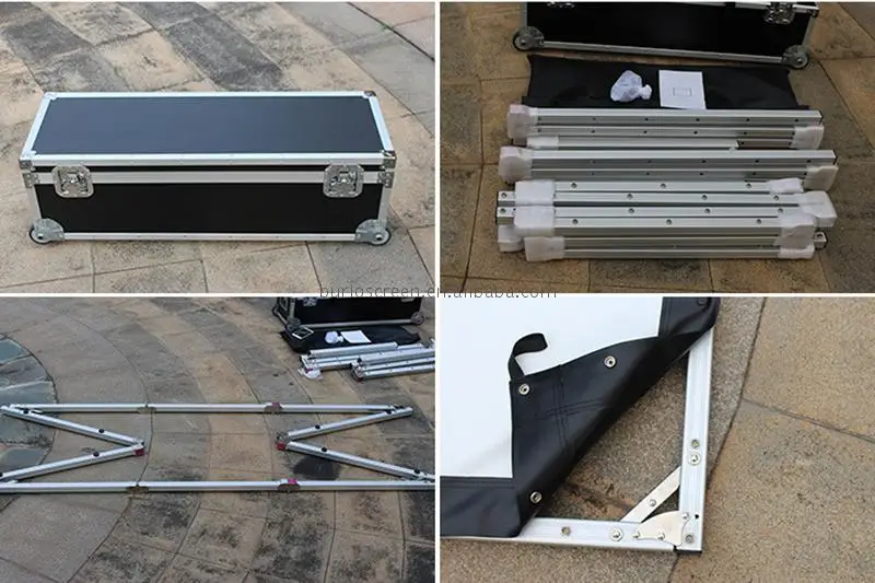 fast fold projection screen