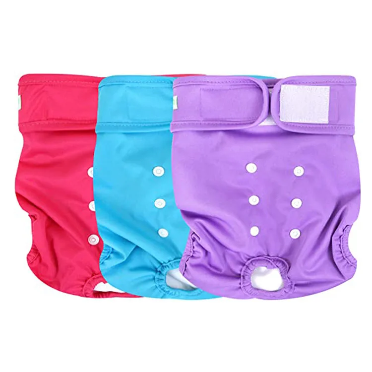 
wholesale high quality Washable Female girl dog diaper 