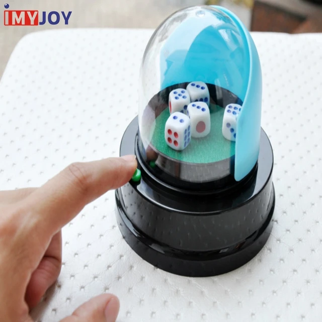 

Roller Cup Rolling Electronic ludo Machine Battery Party dice drinking games Automatic Dice Cup, Orange, blue, yellow, pink