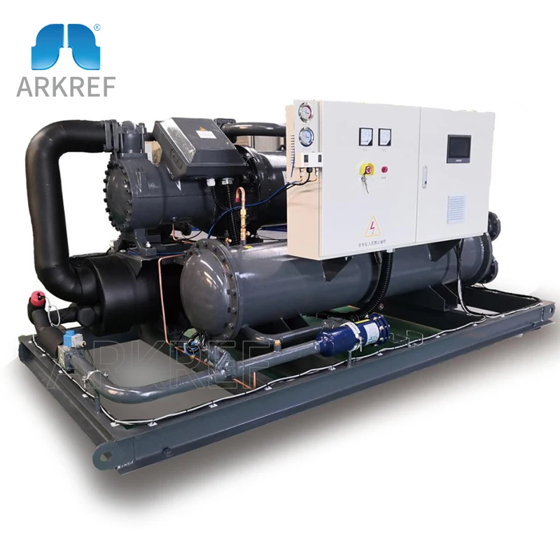 

ARKREF Hot Sale Industrial Water Chiller 50ton 100 Ton 200 Ton Industrial Cooling System Water Chillers