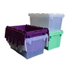 plastic wholesale shipping storage bin and plastic stacking and nesting container