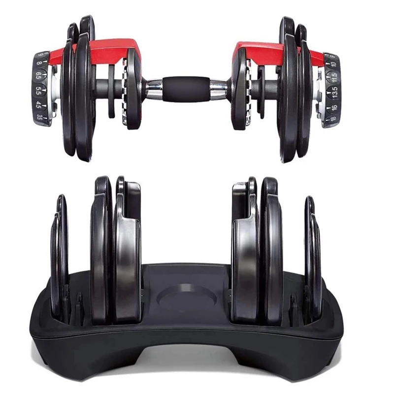 

SD-8067 Amozon hot-selling products gym equipment 24kg adjustable dumbbell set