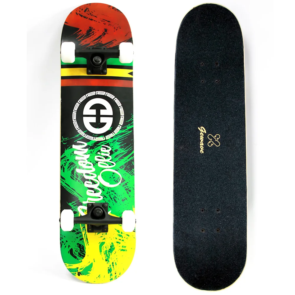 

2021 Original New Pattern Canadian Maple Wood Fitness Skateboard With Nice Price