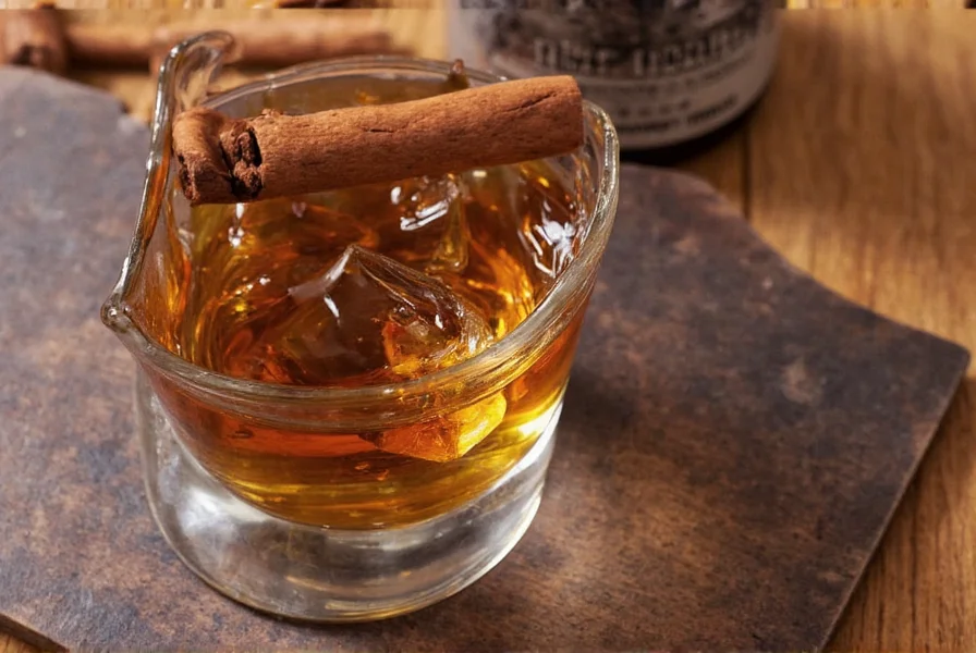whiskey and cinnamon