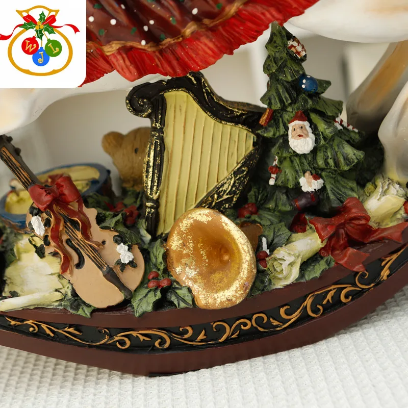 Hot sale high quality Christmas decorations resin pony European crafts creative home toys