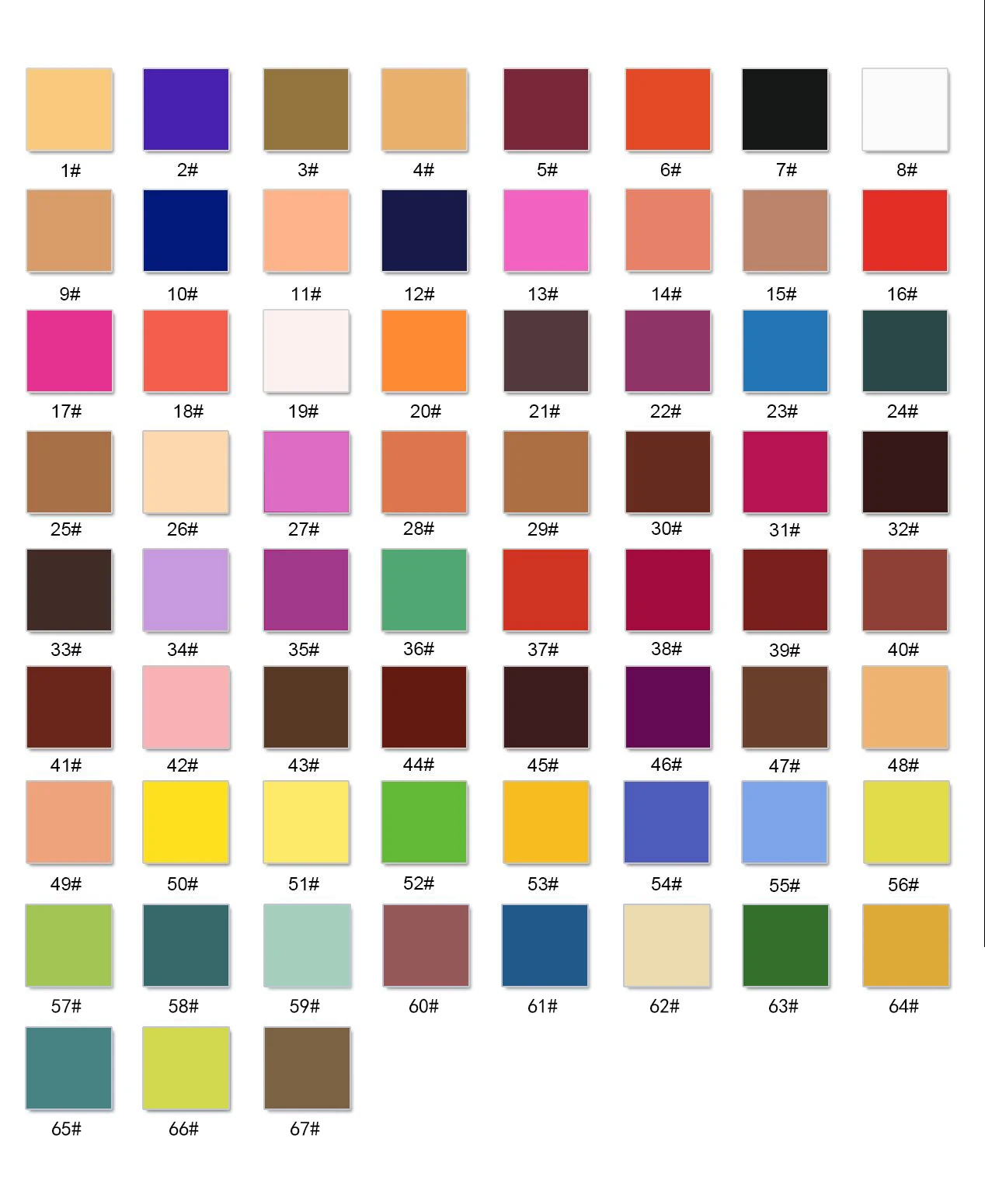 

Wholesale High pigmented single square eyeshadow pans loose pigment eyeshadow