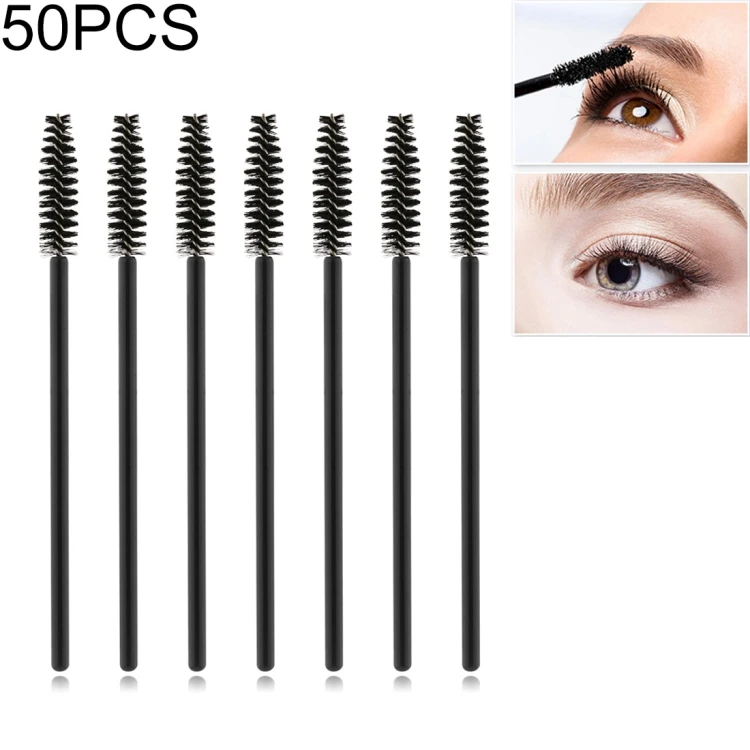 

50 PCS Cosmetic Make Up Styling Tools Disposable Eyelash Brush