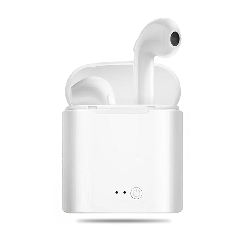 

Mini Wireless Sports Headphone Earphone Bt 4.2 Stereo In-Ear Tws I7 2021 Headset