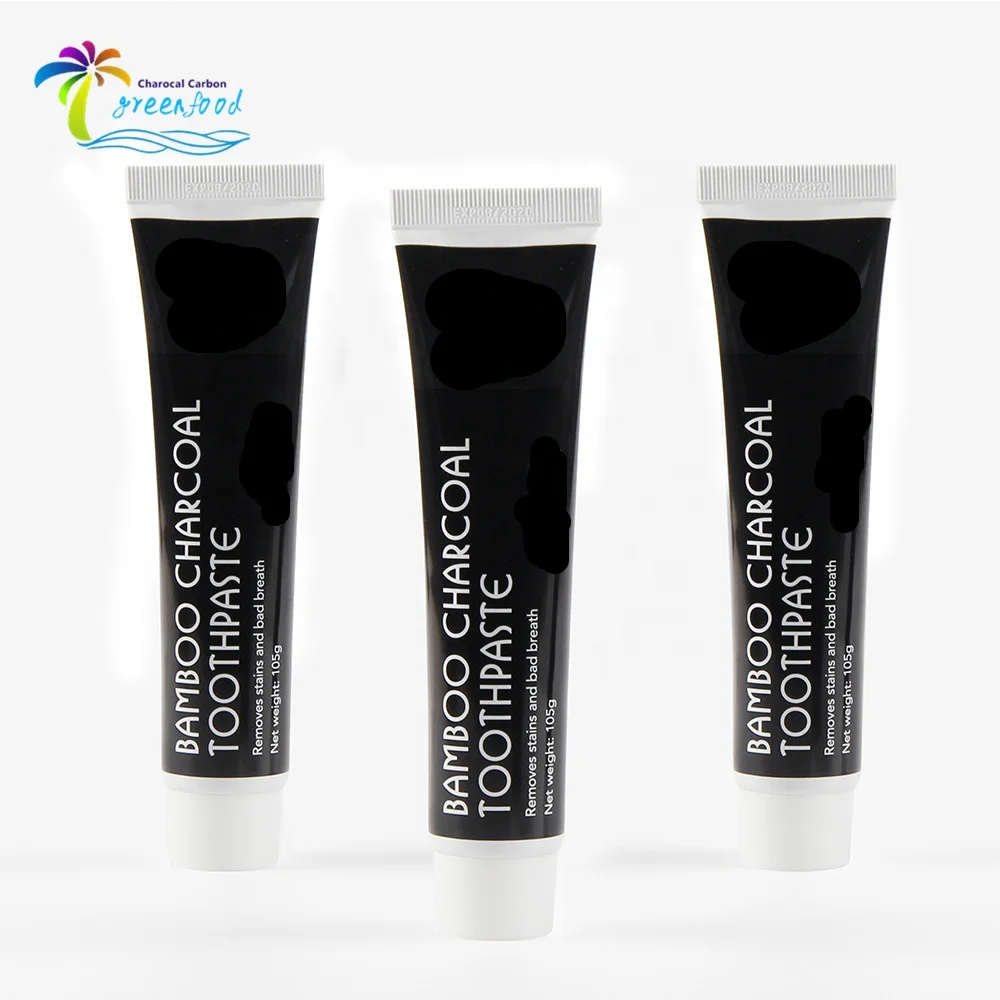 

Removes Stains Bad Breath Mint Coconut Charcoal Teeth Whitening Black Toothpaste, Black paste