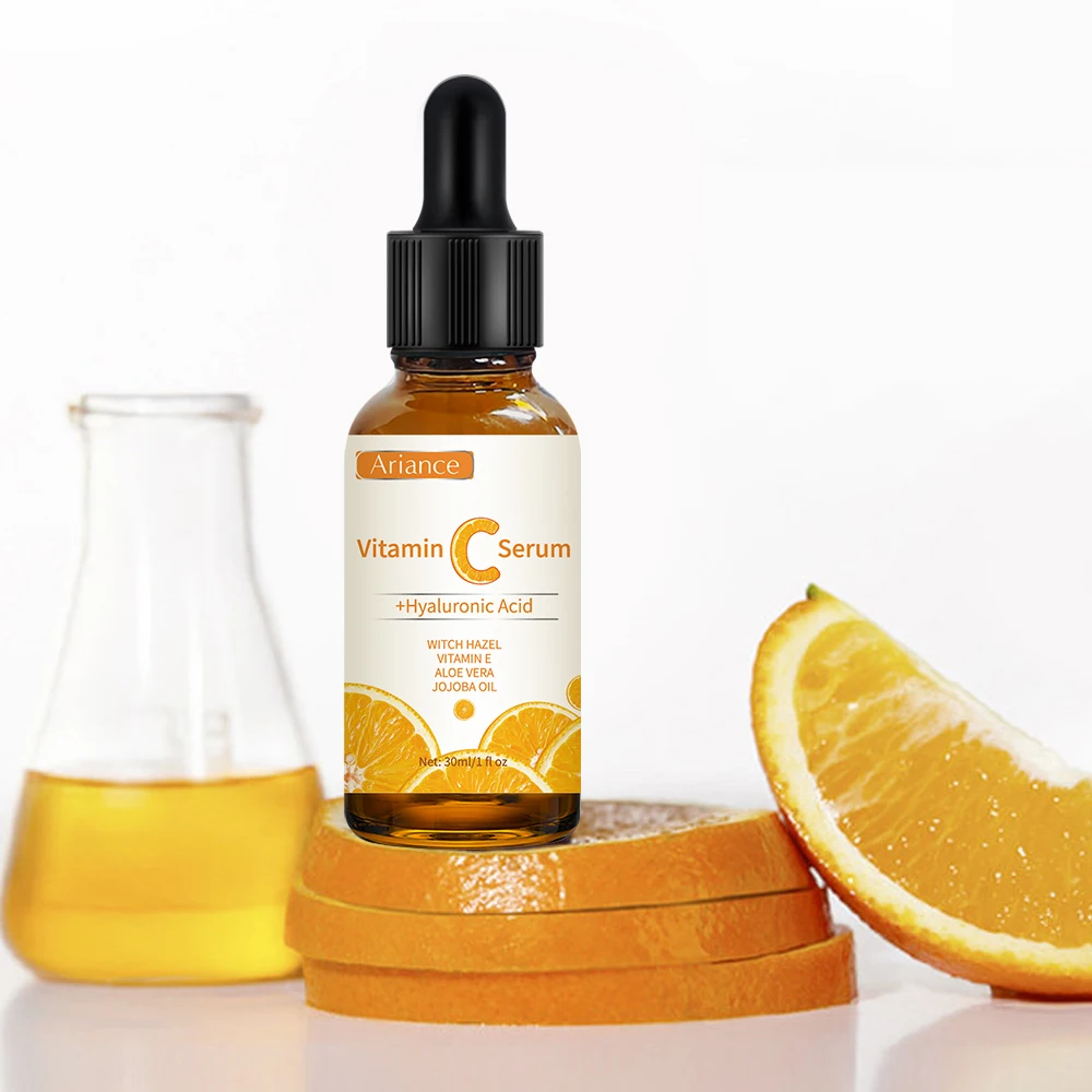 

Customized Anti Aging whitening Ampoule Hyaluronic Acid Hydration Vitamin C Facial Eye Serum