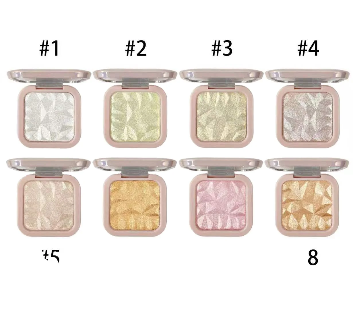 

Branded Design Face Makeup Small Batch Customization Highlighter Palette