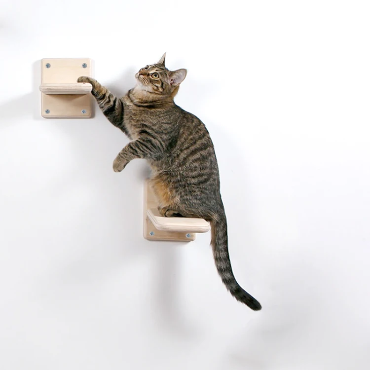 

Home Luxurious Cat Climb Track Modern Wall Mounted Shelves Multi Functional Cat Furniture