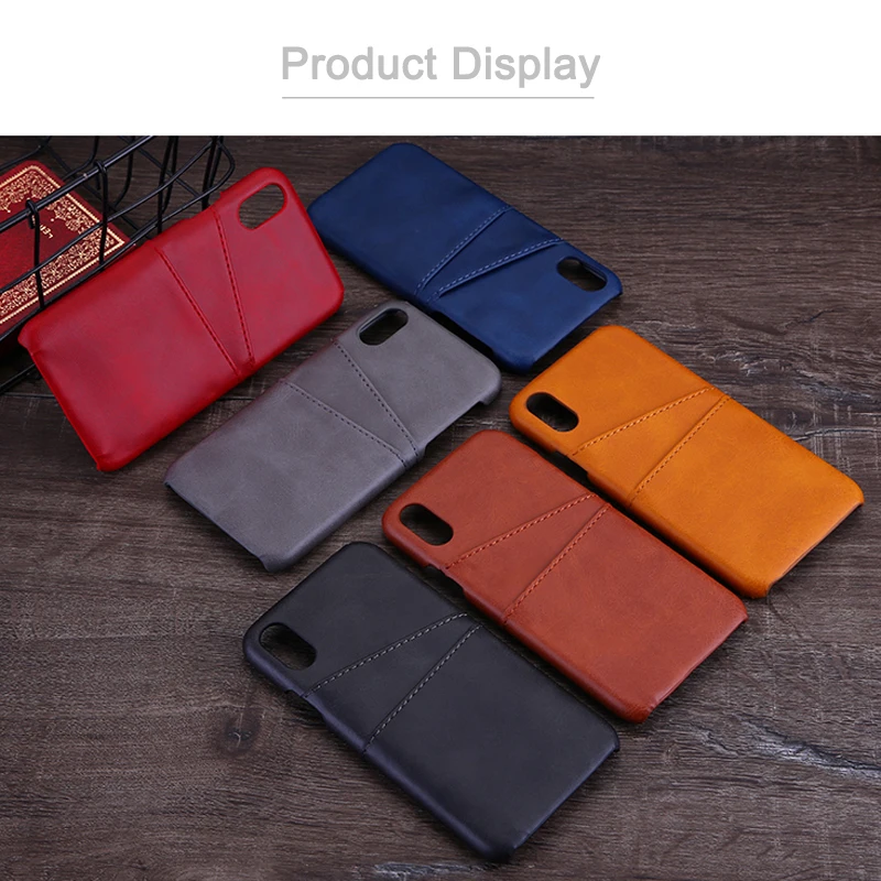 high quality PU leather cell phone case for iPhone X/Xs case phone cover