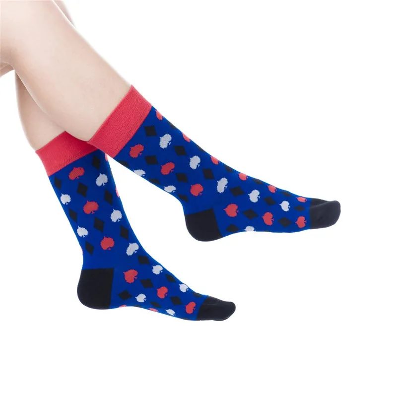 

custom crew dress women socks, Colorful