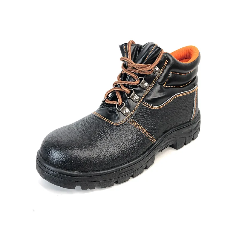 

Genuine Leather High Cut Working Men Steel Toe Head Fashion Steel Toe Construction Saftey Boots