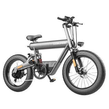 

15AH battery 500w coswheel t20 high speed electric bike 50-60km range, Space grey