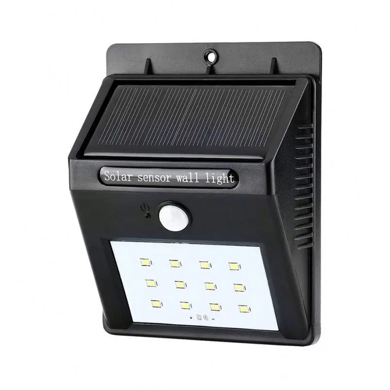 6 LED Solar Power Motion Sensor Garden Security Lamp IP65 Waterproof Protection Level Solar Powered Wall Light