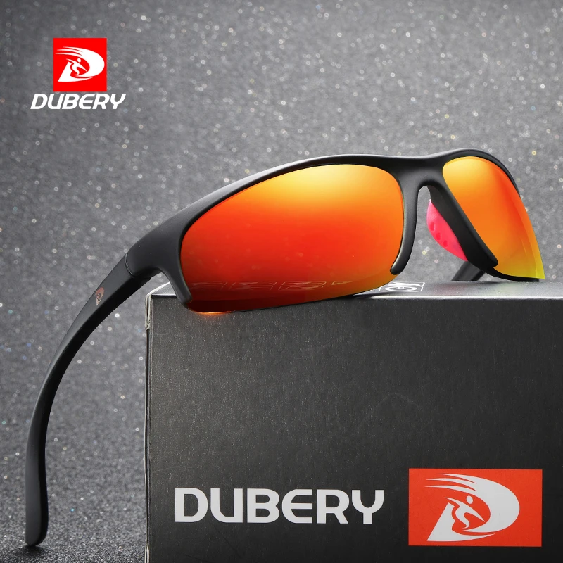 

Factory Direct Sale Polarized Sport Sunglasses Custom Logo Sports Polarized Sunglasses Mens River Cycling Sports DUBERY