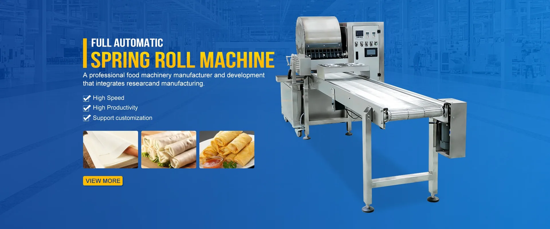 spring roll machine