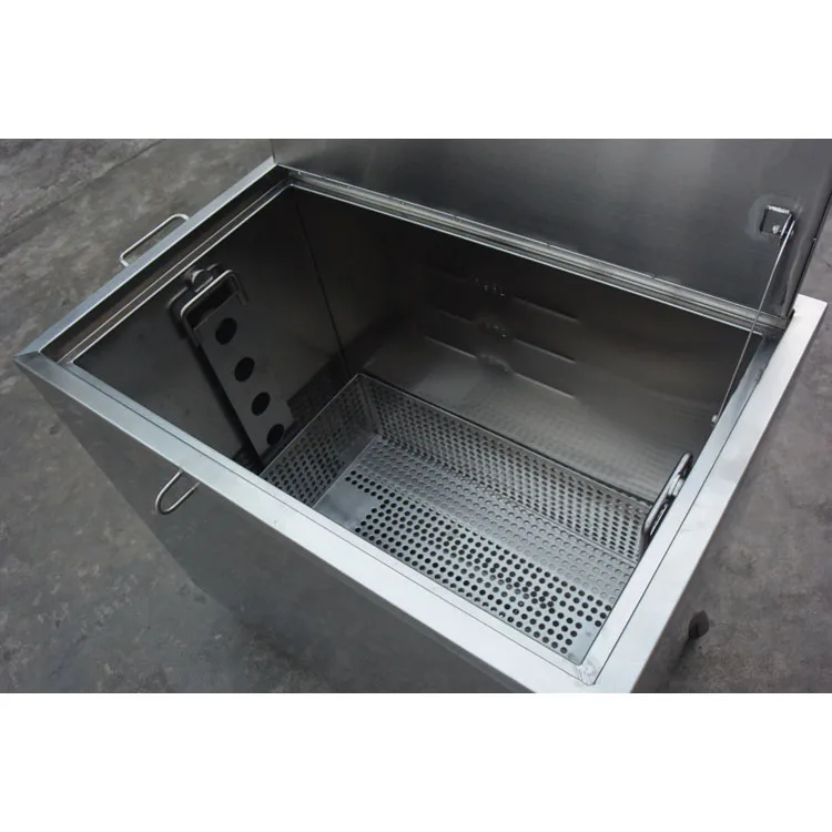 
Commercial kitchen stainless steel heated soak tank with stainless steel heating tube 