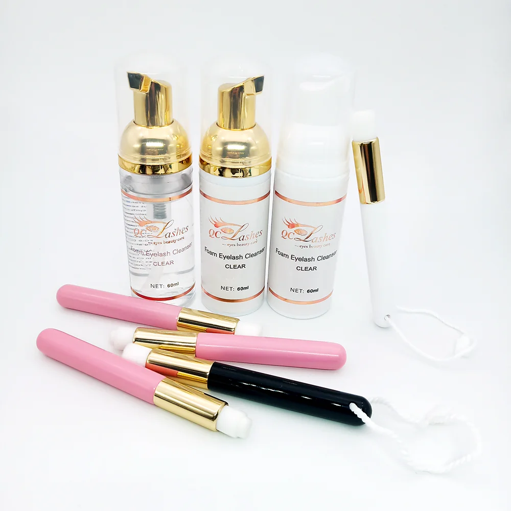 

Clear and Safe Lash Bubble Eyelash Cleansing Foam Cleanser for eyelash extensions